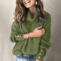 Ladies Turtleneck Sweater Tops for Women, Elegance Couture