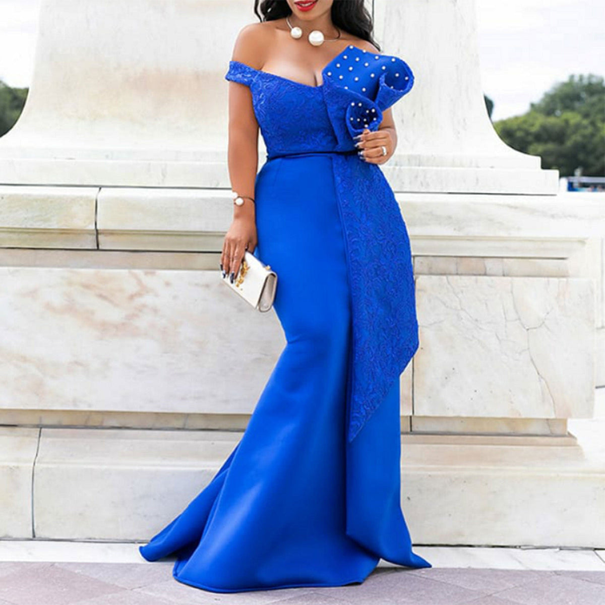 European and American Evening Bridesmaid Dress, Elegance Couture