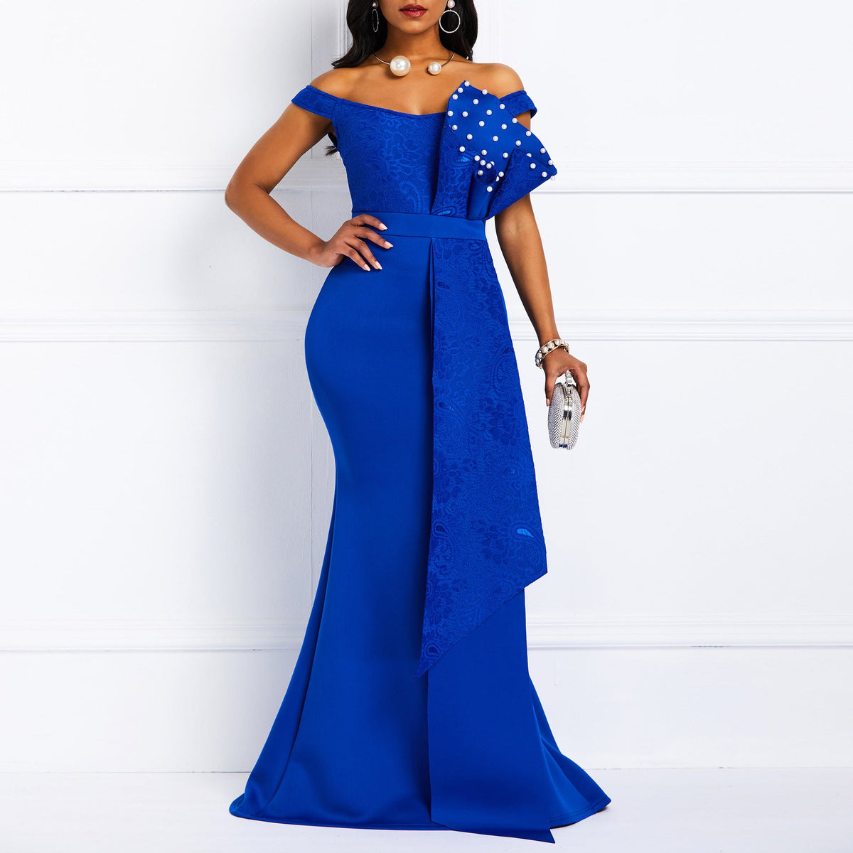 European and American Evening Bridesmaid Dress, Elegance Couture