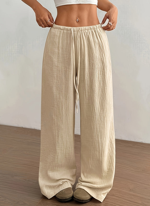 Women’s Casual Everyday Pants Comfortable Fit, Elegance Couture