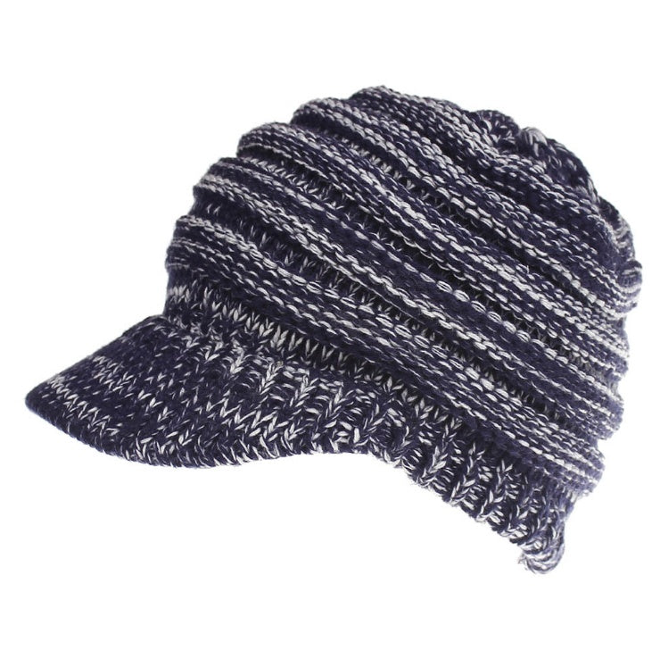 Women’s Ponytail Beanie Winter Knitted Warm Hat, Elegance Couture