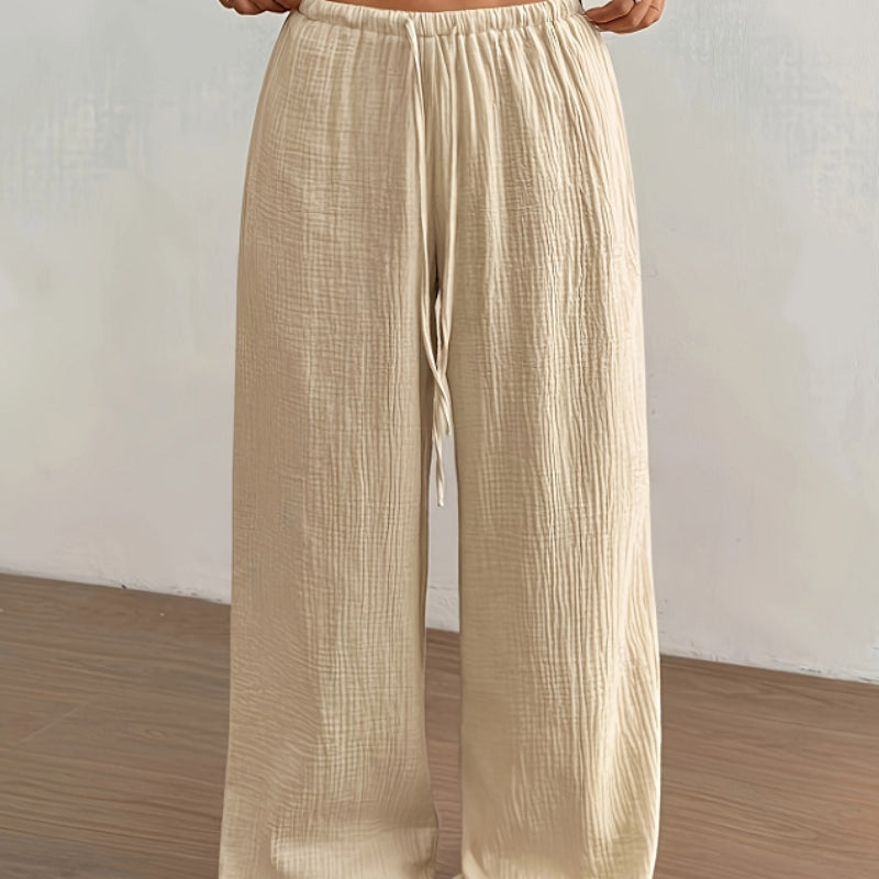 Women’s Casual Everyday Pants Comfortable Fit, Elegance Couture