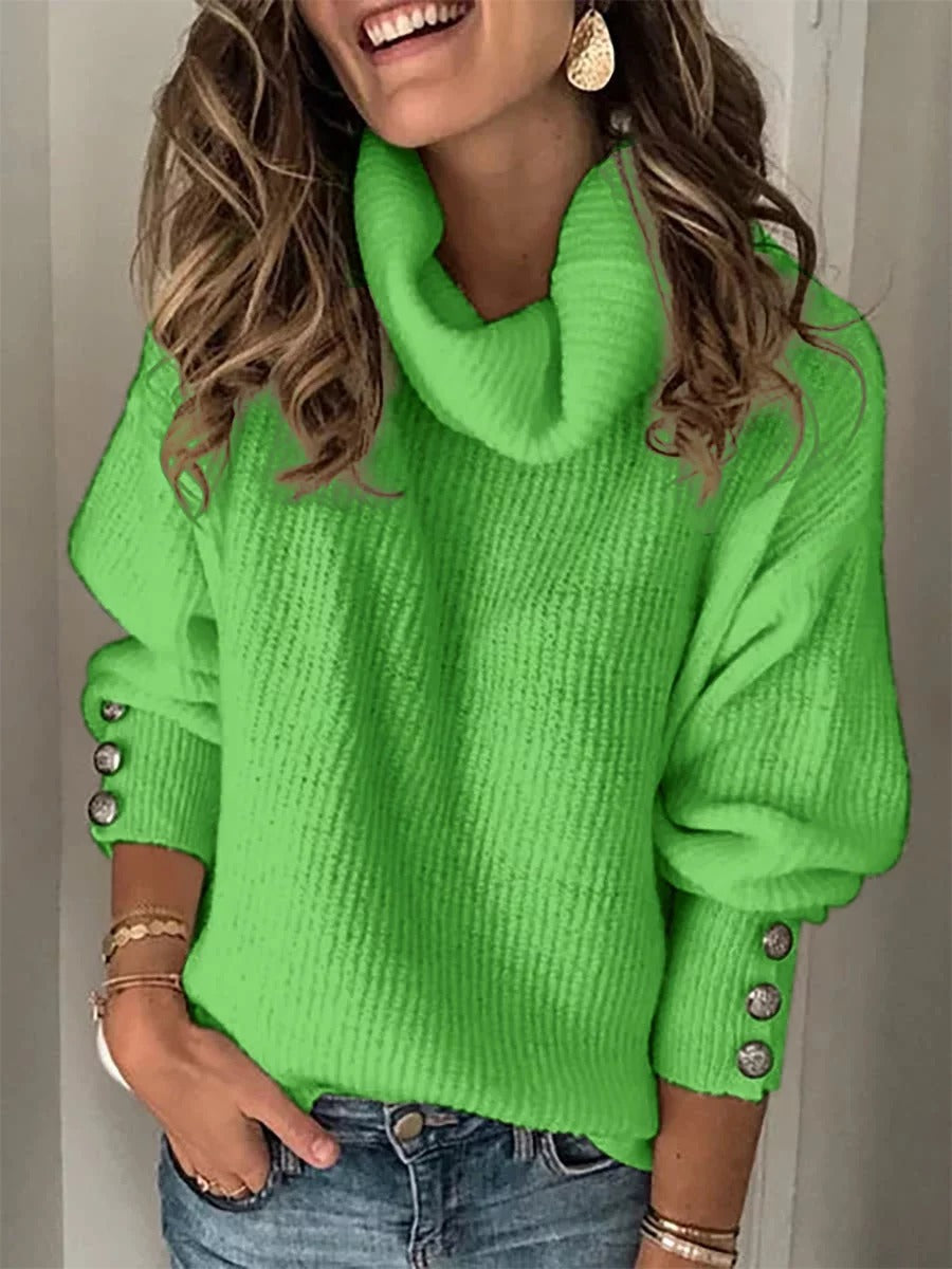 Ladies Turtleneck Sweater Tops for Women, Elegance Couture